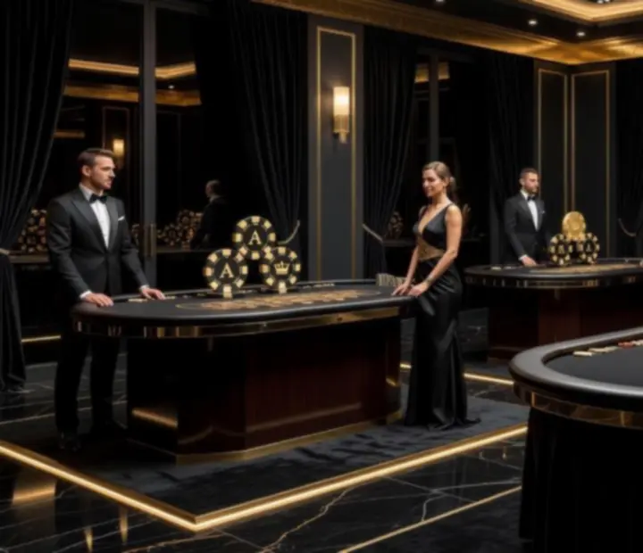 Elegancki event kasynowy w stylu premium